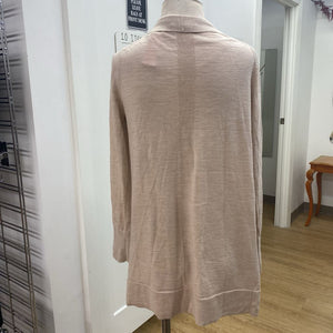 Banana Republic merino wool long open cardi S