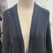 Load image into Gallery viewer, Free People chunky knit open long cardi M
