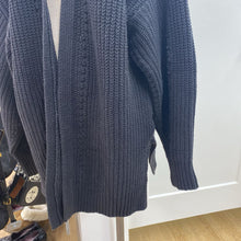 Load image into Gallery viewer, Free People chunky knit open long cardi M
