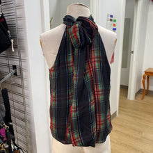 Load image into Gallery viewer, J Crew sleeveless plaid top S
