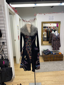 Papillion long sweater XS