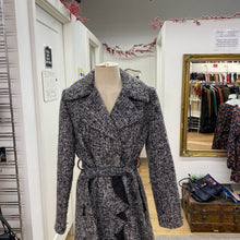 Load image into Gallery viewer, Tahari ruffle edge coat 10
