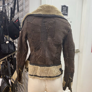 Velvet Heart 100% authentic lamb shearling jacket M
