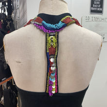 Load image into Gallery viewer, Nanette Lepore vintage embellished cardi/dress set M
