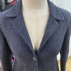 Prada wool skirt(42)/blazer(40) suit