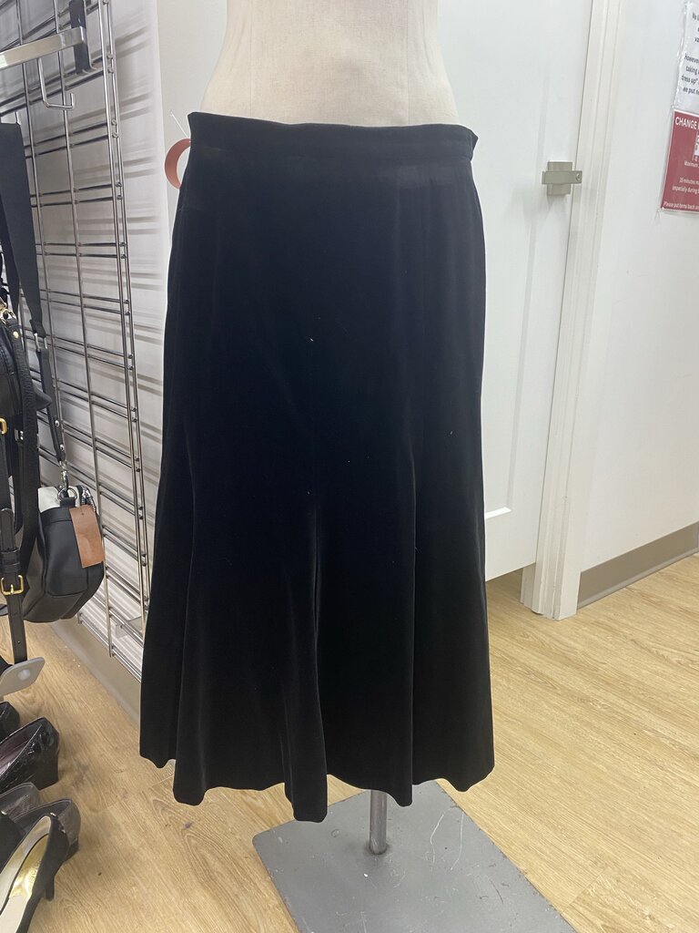 AQUASCUTUM vintage velour skirt L