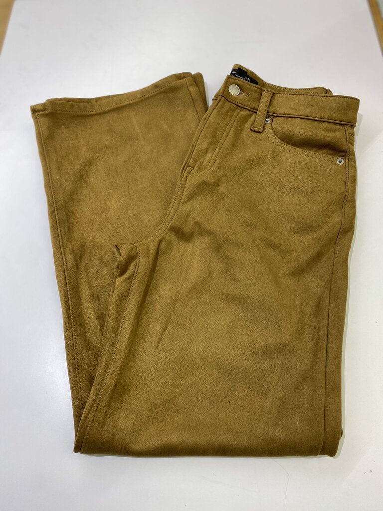 Banana Republic (outlet) microsuede high rise wide leg pants 4p