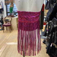 Load image into Gallery viewer, Anthropologie fringe tube top L
