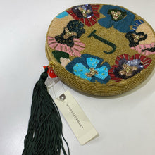 Load image into Gallery viewer, Anthropologie beaded &quot;J&quot; Clutch NWT
