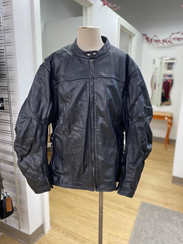 Joe Rocket Biker Leather Jacket XL