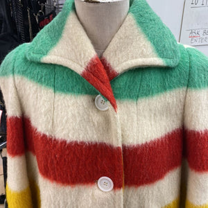 HBC vintage blanket coat Fits L (As Is)