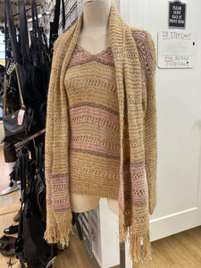 Anna Simon Vintage sweater and scarf