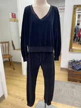 Load image into Gallery viewer, Suzie Kondi velour track suit M
