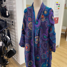 Load image into Gallery viewer, Baba wool long open cardi O/S
