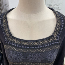 Load image into Gallery viewer, Luc Fontaine stretchy panel dress M
