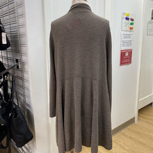 Load image into Gallery viewer, Eileen Fisher light knit open wool cardi L
