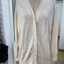 Load image into Gallery viewer, Wilfred merino wool/cotton button cardi S
