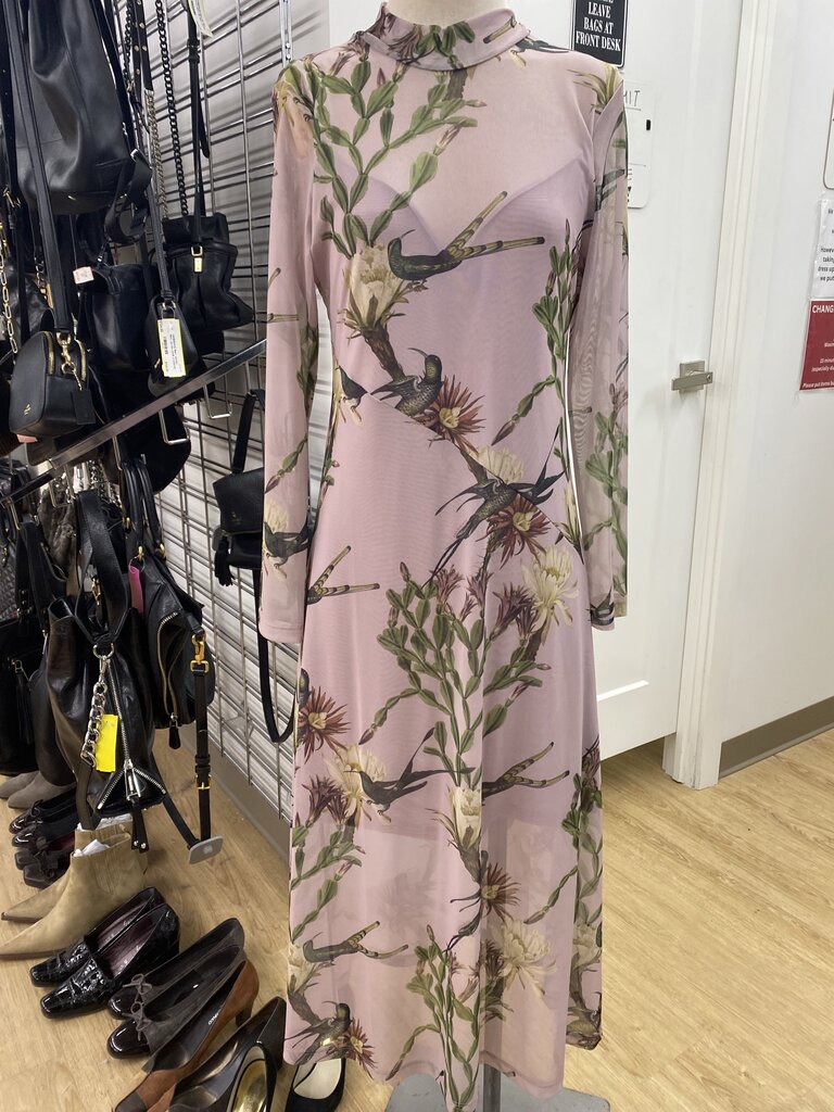 All Saints Hanna Nolina mesh overlay dress NWT 8