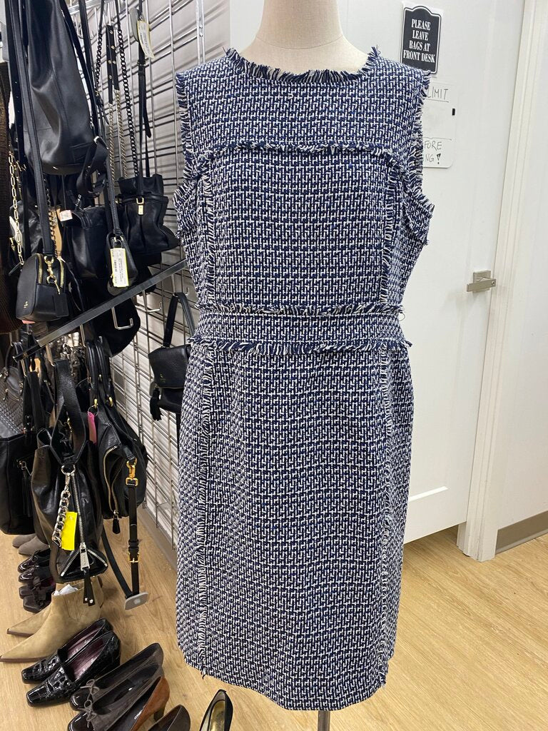 Tory Burch Petula tweed dress NWT 14