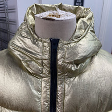 Load image into Gallery viewer, American Eagle gold foil quilted jacket S
