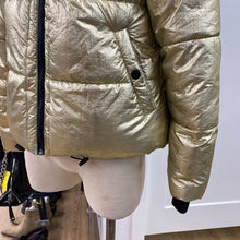 Load image into Gallery viewer, American Eagle gold foil quilted jacket S
