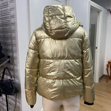 Load image into Gallery viewer, American Eagle gold foil quilted jacket S
