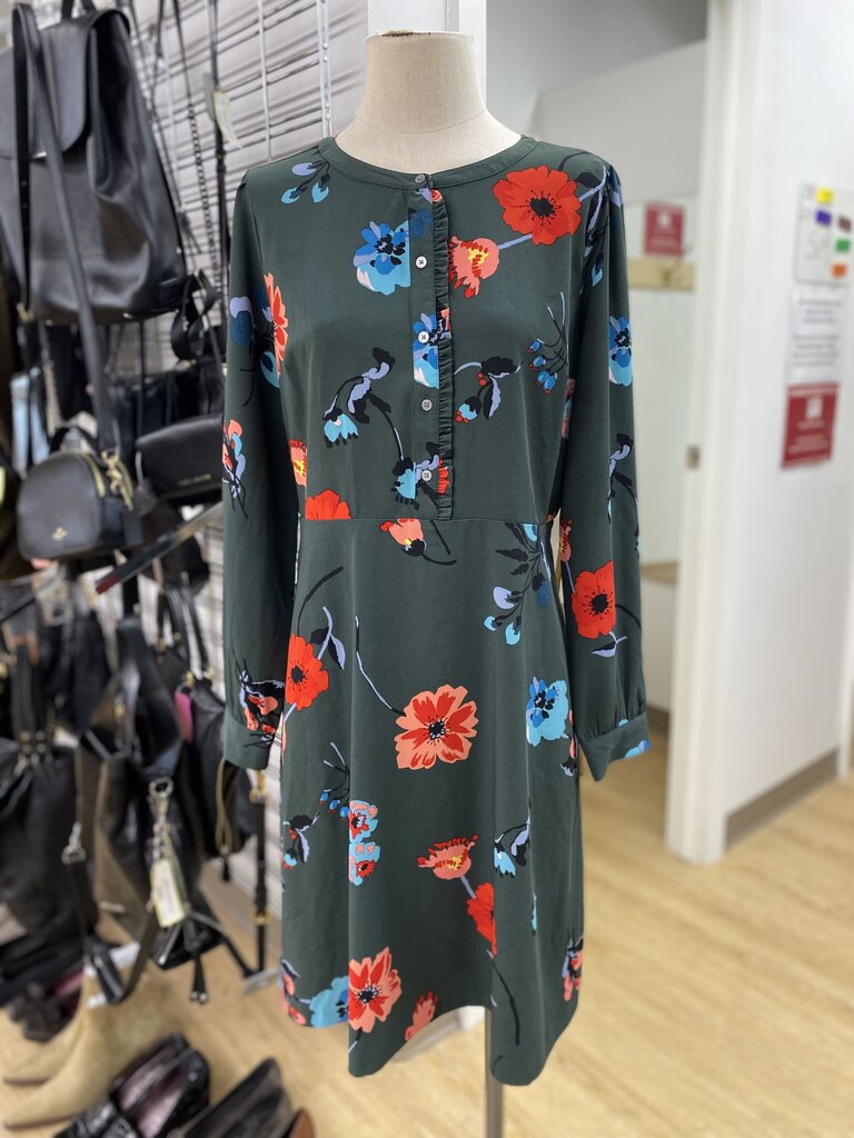 Ann Taylor floral dress 10