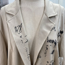 Load image into Gallery viewer, Froccella unstructured blazer NWT O/S
