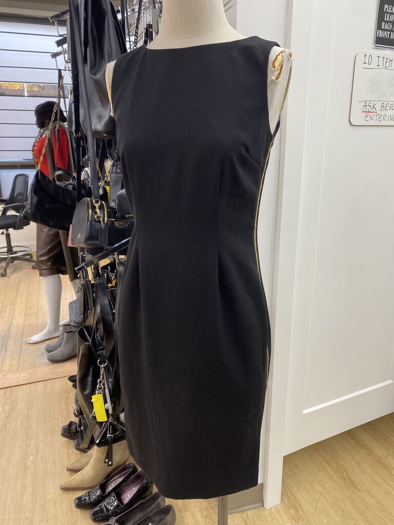 Calvin Klein gold chain trim dress 2