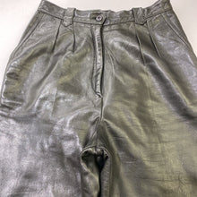Load image into Gallery viewer, Maryse Raye vintage leather pants XS
