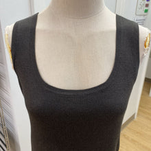 Load image into Gallery viewer, SoCal St John merino wool/silk/cashmere ribbed cami L
