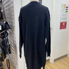 Load image into Gallery viewer, Dreamers silver chain detail sweater dress L
