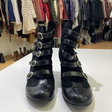 Load image into Gallery viewer, John Fluevog baroque vermeer booties 7.5
