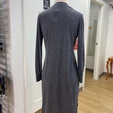 Load image into Gallery viewer, Brooks Brothers wool/blend long cardi M
