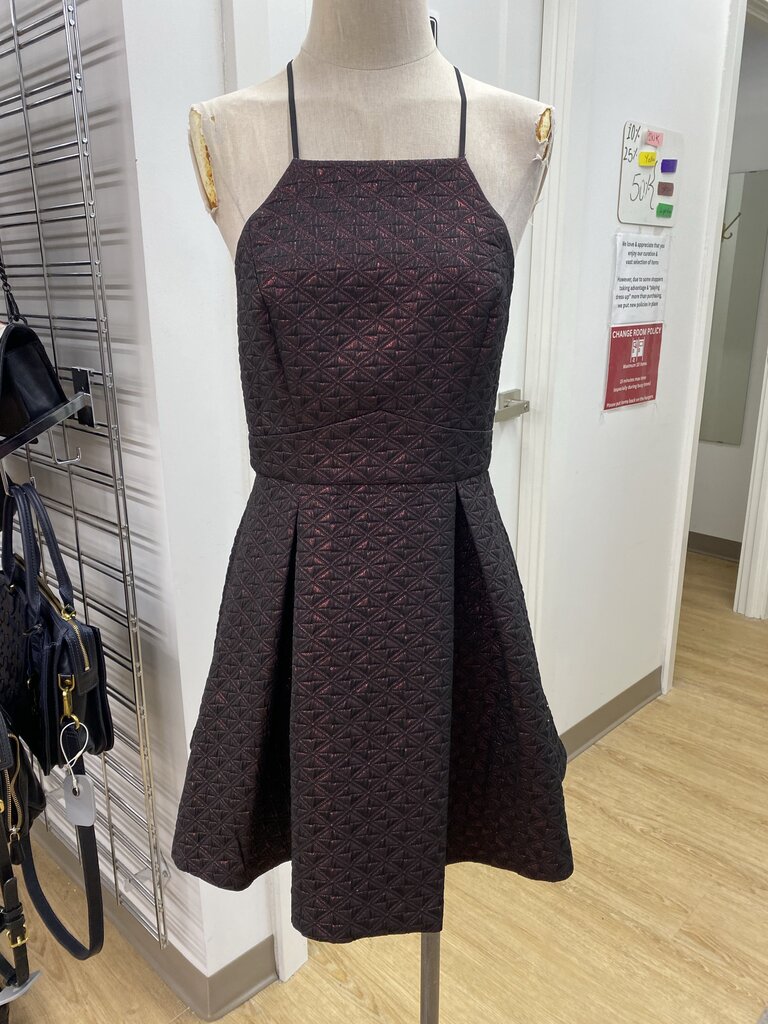 BCBG Generation metallic dress NWT 8