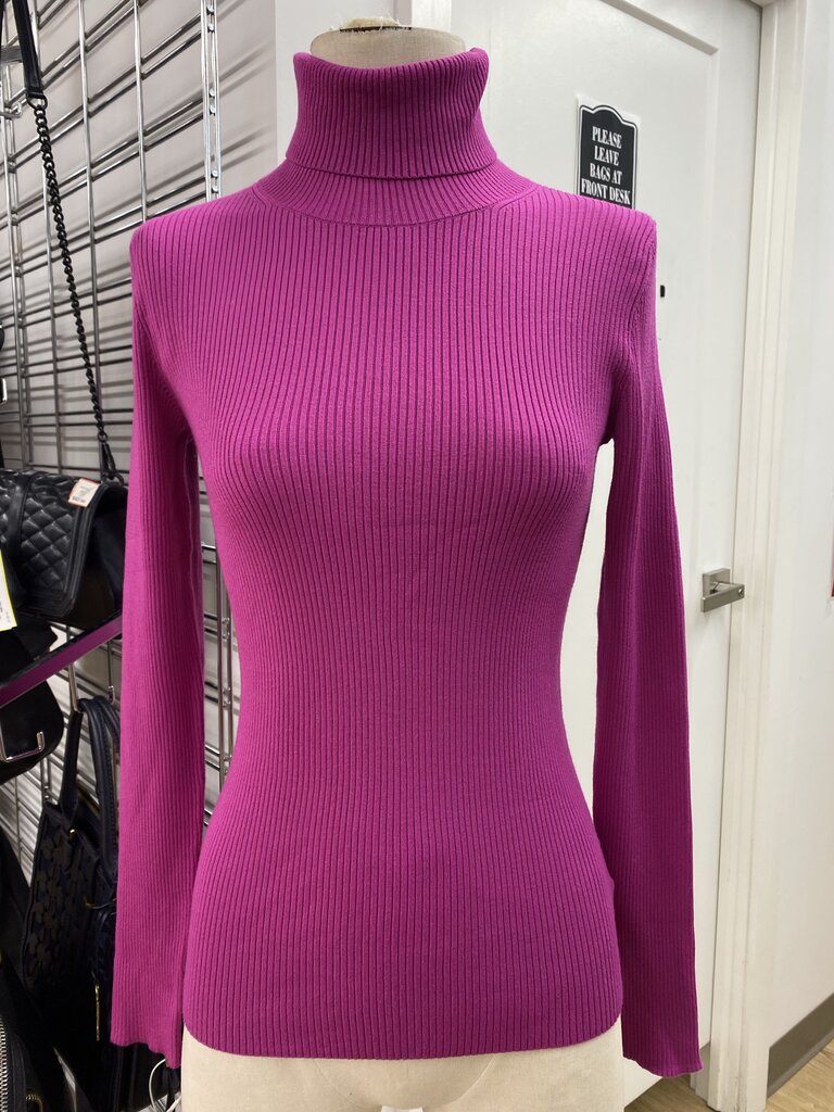 Babaton knit ribbed turtleneck S