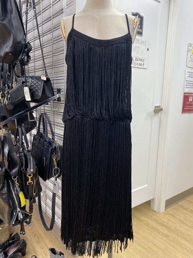 Cartise fringe detail knit dress 14