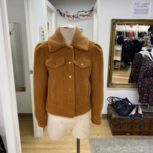 Load image into Gallery viewer, Avec Les Filles teddy jacket S NWT
