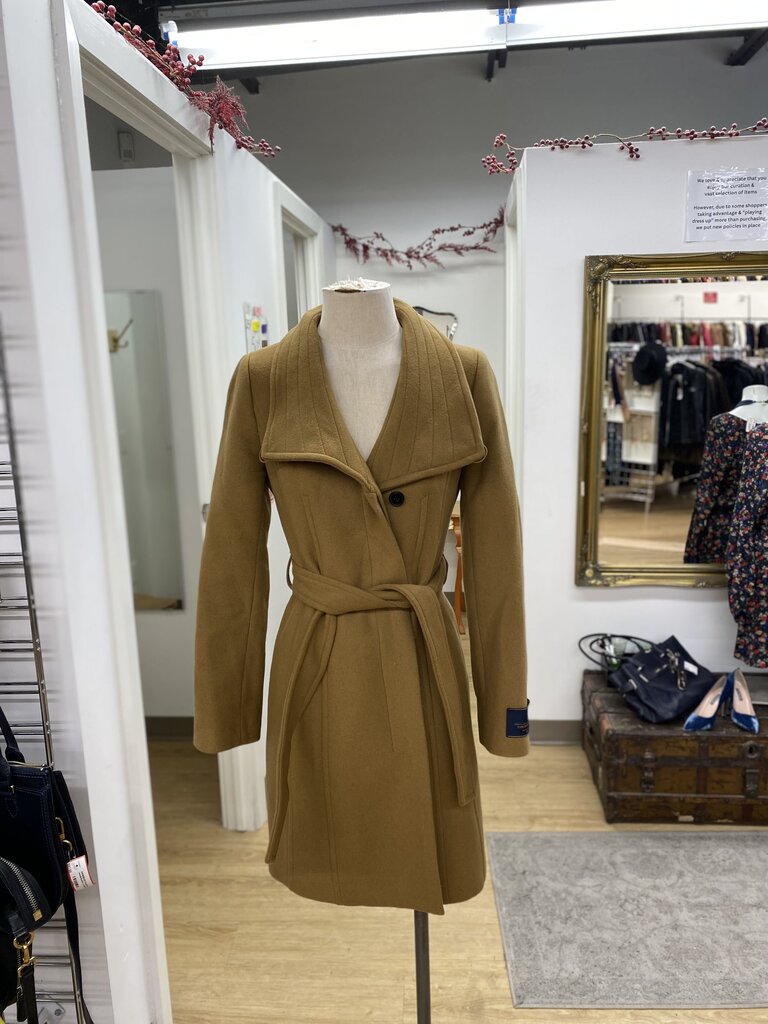 Babaton Virgin wool blend coat S