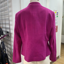 Load image into Gallery viewer, Melanie Lyne wool/blend open blazer 12
