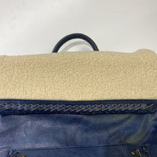 Load image into Gallery viewer, Current pleather/sherpa backpack NWT
