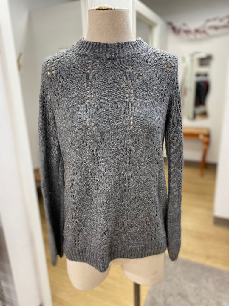 Gap open knit wool/blend sweater S