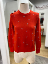 Load image into Gallery viewer, Banana Republic horseshoe print merino wool/blend sweater S
