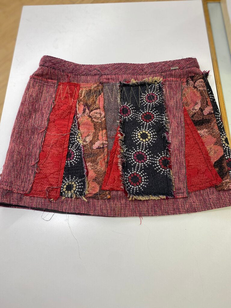 Not The Same mixed media skirt 12 (UK16)