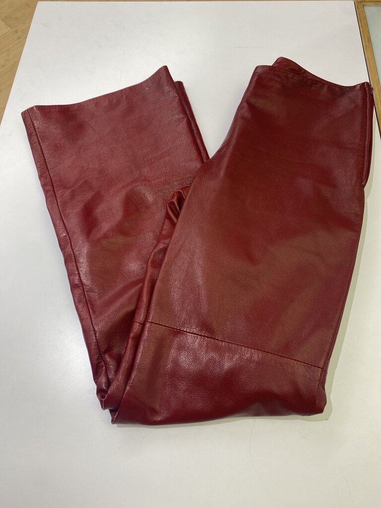 Danier boot cut leather pants 4