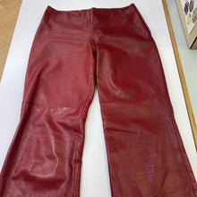 Load image into Gallery viewer, Danier boot cut leather pants 4

