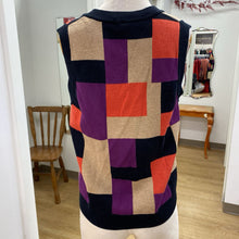 Load image into Gallery viewer, icone colorblock sweater vest M
