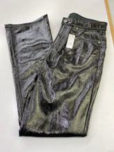Load image into Gallery viewer, Gap Baby Boot Mid Rise crinkle patent pants NWT 8
