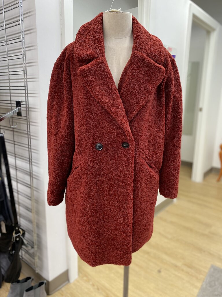 Lucky Brand teddy coat S