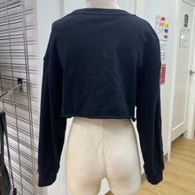 Load image into Gallery viewer, Alice &amp; Olivia embellished crop sweatshirt S
